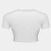 Women's Oversized Crop Top T-Shirt With Print, Comfortable Round Neck Short Sleeve Casual Tee For Streetwear And Daily Wear_ecoleips.com