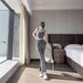 Aria Basics 2025 Early Autumn New Two-Piece Drawstring Matching Slimming Sports Women's Skirt Flared Pants_ecoleips.com