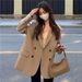 Women's Petite Style Suit Jacket Trendy Korean Casual Outerwear High-End Spring Autumn_ecoleips.com