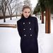 Elegant Long Wool Coat For Women - Slim Fit Double Breasted Trench Coat With Lapel Collar, Pure Color Winter Overcoat_ecoleips.com