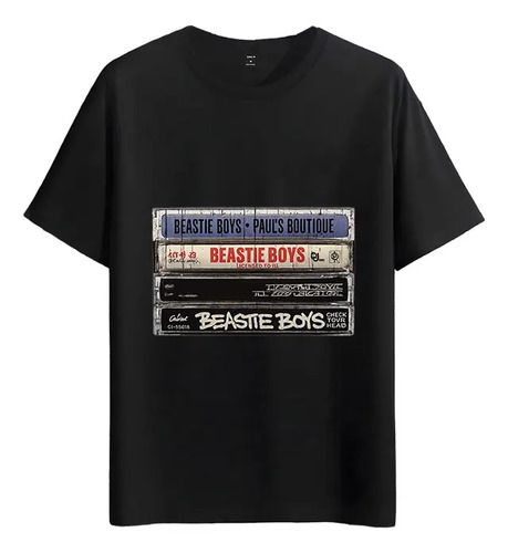 Women's T-Shirts Tshirt Muscle Freaks Beastie Boys Cassette Tapes Estilo Hip_ecoleips.com