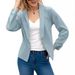 European And American Cross-border Women's Clothing 2024 Autumn Hot-selling Fashion Jacket Double-layer Blazer_ecoleips.com