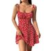 Women's Clothing New Sweet Waist A Line Short Skirt Loose Slimming Casual Dress_ecoleips.com
