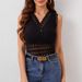 European American Cross-border 2026 V-neck Lace Patchwork Outerwear And Innerwear All-season Fashion Tank Top T-shirt_ecoleips.com