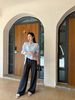 Suitable For All Seasons Versatile Magic Japan Mitsubishi Toyama Original Anti-Wrinkle Modal Mulberry Silk Floor-Length Airy Wide-Leg Pants For_ecoleips.com