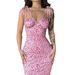 2025 European And American Summer Hot New Small Floral Strap Long Dress Foreign Trade_ecoleips.com