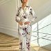 Women's Clothing Solid Color Long Sleeve Lace Up Jacket Skirt Fashion Suit_ecoleips.com