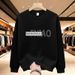 FW25 Matching Couple Cotton Crew Neck Sweatshirt - His & Hers_ecoleips.com