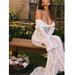 Women's Clothing Women's New Sexy One Shoulder Lace Dress Temperament Tube Top Long Skirt Slim Fishtail Skirt_ecoleips.com