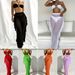 Women's Clothing New Solid Color Sexy Flying Trousers Cross Gathered Three Piece Swimsuit_ecoleips.com