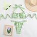 Women's Clothing Strapless Printed Bikini Set Backless Sexy Two-Piece Swimsuit For Women Comfort And Confidence In The Water_ecoleips.com