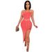 X5046 Cro-Border AliExpre European And American Evening With Rhinetone Meh Tube Top Irregular Women'_ecoleips.com