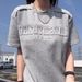 2026 Spring/Summer American Style Trendy Heavyweight Short Sleeve T-Shirt For Men, Loose Fit, Letter Embroidery, Regular_ecoleips.com