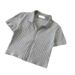 Women's Clothing New Zipper Polo Collar Short Sleeved Shirt Female Summer Slim Fit Thin Thread Short Shoulder Top Trend_ecoleips.com