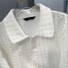 Women's Summer Casual Sports Suit Loose Fit Short Sleeve T-Shirt White Two Piece Trendy Hong Kong Style_ecoleips.com