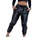 Women's Clothing Splicing Casual Trousers Women's Wear_ecoleips.com
