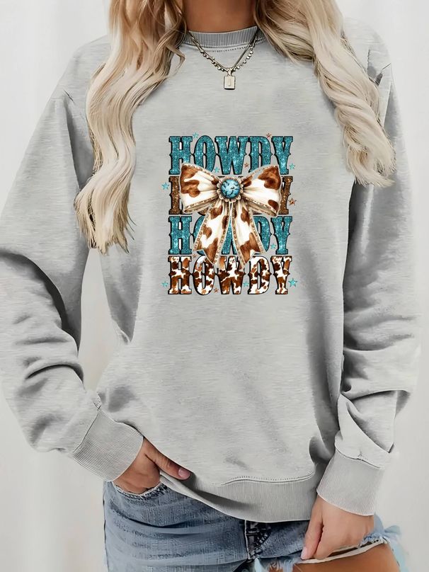 Cute Animal Print Cotton Sweatshirt For Girls - Soft Round Neck Pullover With Cartoon Panda Graphic, Oversized Streetwear Spring Fashion Top_ecoleips.com