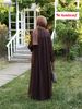 2026 Spring/Autumn New Elegant Robe-Style Middle Eastern Muslim Festival Party Dress_ecoleips.com