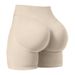 K Wearing Three Waisted Seamless Sports Peach Hip Shorts For Women's Running, Tight Fitting And Perky Yoga Pants, Fitness Three Quarter Pants_ecoleips.com