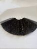 Adult Tutu Star Sequins Mesh Puff Midi Skirt Pleated_ecoleips.com