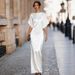 Elegant Slimming Long Formal Dress French-Inspired Evening Gown for Special Occasions Women's Clothing/Dress_ecoleips.com