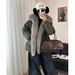 girl Full Large Fox Fur Collar 2025 New High-End Coat For Women 90 Down Liner Mid-Length Parka_ecoleips.com