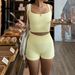 Women's Clothing Women's Y2K Sporty Style Two Piece Set Design Spring Summer Tank Top And Shorts Outfit For Formal & Casual For Women_ecoleips.com