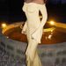 AD569 Fashionable Sexy 2025 Autumn New Arrival Elegant And Sophisticated Bell Sleeve Waist-Cinching Design Pleated Dress_ecoleips.com