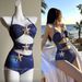 Women's Clothing One Piece Swimsuit Two Piece Holiday Long Skirt Bikini Beach Hot Spring Swimsuit_ecoleips.com
