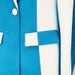 Women's Clothing 2024 new celebrity fashion contrast color matching one button suit skinny pants suit two piece set_ecoleips.com