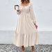 European And American Women's Fashion 2026 Spring-summer New Style Waist-cinching Skirt With Large Hem,_ecoleips.com
