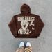 Fashion Sweatshirts Street Style Hooded Hoodie for Men And Women Retro Letter Pattern Printing Personality Cross Border European American_ecoleips.com
