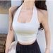 Sweet & Spicy Halter Neck Crop Top – Sexy Backless Ribbed Tank For Women, Breathable Cotton Blend, Perfect For Layering Or Solo Wear_ecoleips.com