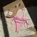 Women's Clothing New Sexy Two Piece Bikini Swimsuit Female Split Halter Neck Lace Up Hot Selling Swimsuit_ecoleips.com