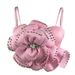Women's Clothing New Large Flower Multi Layer Beading Advanced Design Herringbone Bra Hot Girl Wear Sexy Sweet Suspenders_ecoleips.com