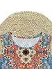 Holidaya Ladies Summer Floral Print Round Neck Sleeveless Dress For Casual Or Vacation Maxi Vacation Beach Outfits Women_ecoleips.com