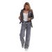 Cross-border Foreign Trade 2025 New Pants Women's Clothing Style Cross-border High-waisted Wide-leg European And_ecoleips.com