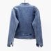 Women's Stretch Denim Jacket With Chinese Embroidery - Slim Fit Short Casual Spring Autumn Vintage Coat_ecoleips.com