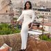 New Arrival Fashion Off Shoulder Long Sleeve Smocked Casual Dress Elegant Streetwear Women Daily Wear Party Cocktail Dress_ecoleips.com