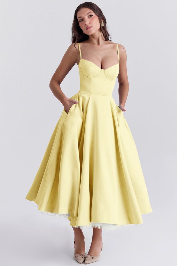 Women's Clothing New Summer High End Princess Dress Mesh Swing Double Layer Suspender Dress For Women_ecoleips.com