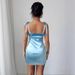 Square Neck Bodycon Midi Dress With Adjustable Tie-Front - Summer Sleeveless Slim Fit Cocktail Dress_ecoleips.com