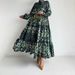 Women's Clothing Muslim New Woven Print Long Fashionable And Elegant Dress_ecoleips.com