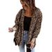 Women's Winter Fleece Hooded Coat - Soft & Warm Acrylic Knit Cardigan, Oversized Longline Sweater Jacket For Casual Streetwear_ecoleips.com