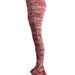 Women's Clothing Style Women's Colorful Striped Fluffy Furry Pants Personality Stacked Trousers For Formal & Casual For Women_ecoleips.com