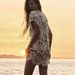 Crochet Beach Cover-Up – Boho Sheer Mesh Kimono With Diamond Cutouts (One Size, Tassel Trim, UV Protection)_ecoleips.com