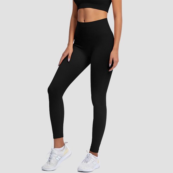 Women's Clothing Thread Trousers Sports Breathable Slimming Tights Seamless Quick-drying Hip Lifting High Waist Professional Yoga Pants_ecoleips.com