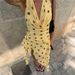 Summer New Women's Sexy Halter Neck Sleeveless Slim Polka Dot Mesh Dress_ecoleips.com