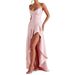 2025 Summer Sexy Women's Camisole Backless Ruffle Edge Irregular Formal Dress_ecoleips.com