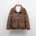 Light Down Jacket Women's New Short Fashion Small Loose Stand-up Collar White Duck Down Warm Winter Coat_ecoleips.com