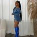 Sexy Heavy Duty Rhinestone Denim Shorts For Women Hot Selling Fashionable Summer Shorts_ecoleips.com